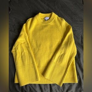 Yellow Crew Neck Sweater